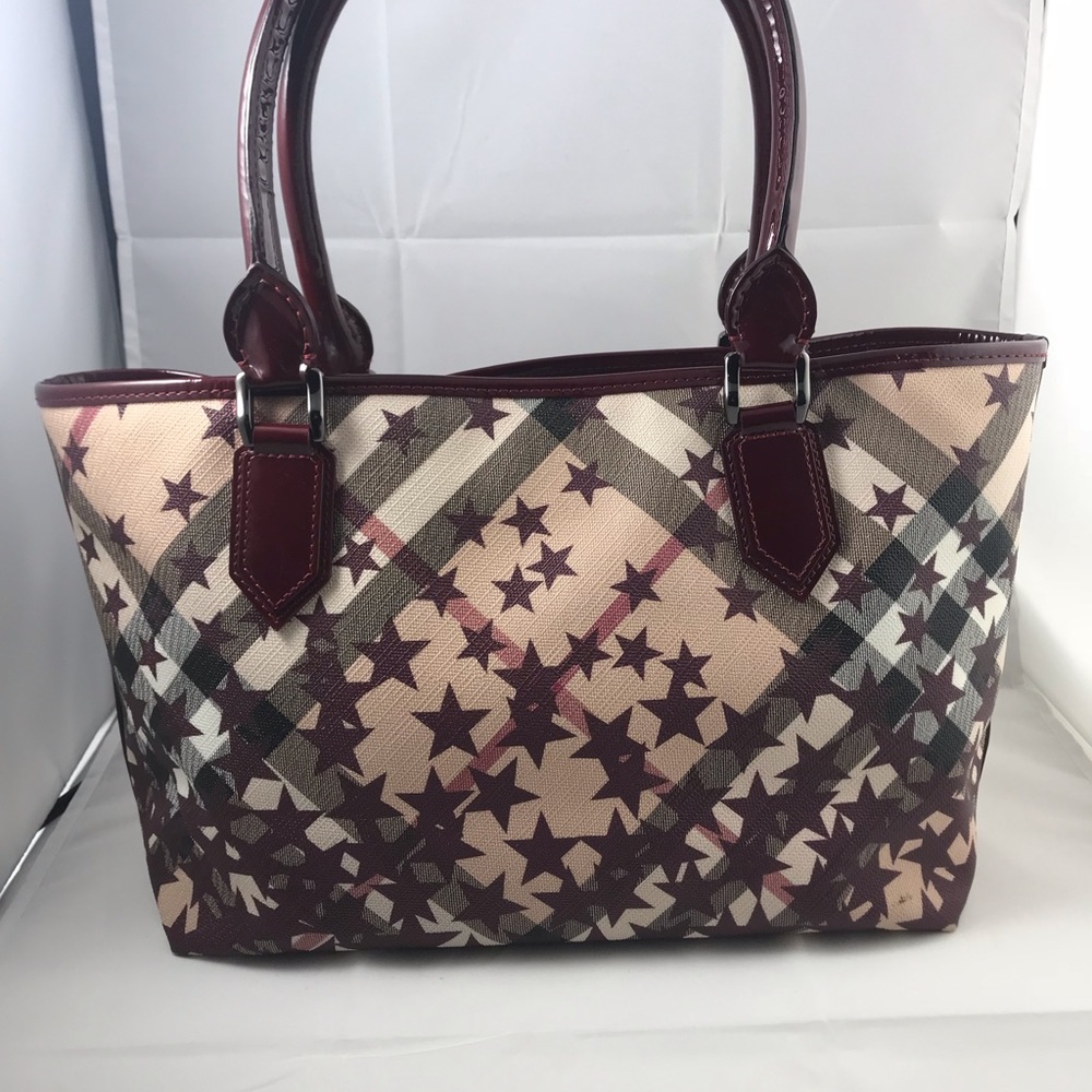 Burberry nova check tote